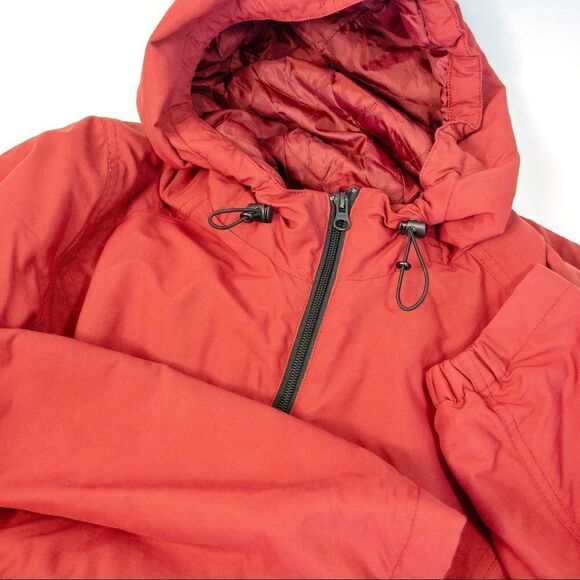 Eddie Bauer Red Windbreaker Winter Jacket Sz L - Picture 5 of 12